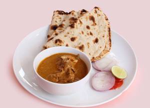Butter chicken roti combo