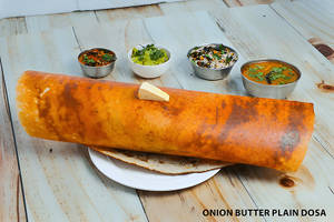 Onion Butter Plain Dosa