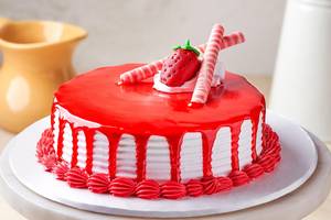 Strawberry cake