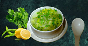 Veg Lime & Coriander Soup