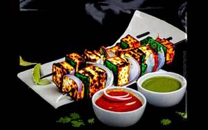 Paneer Shole Tikka