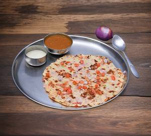 Tomato onion uttapam