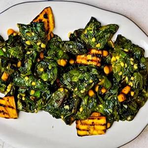 Mini Spinach Corn Grill