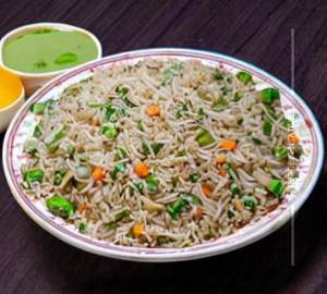 Veg. Mushroom Fried Rice
