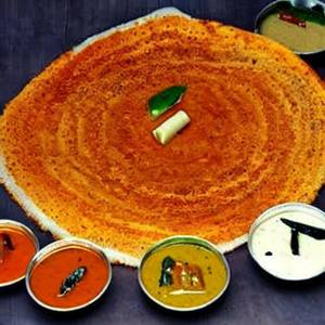 Mysore Rava Masala Ghee Dosa