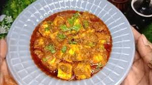 Ginger paneer gravy