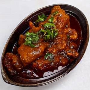 Pompfret Oyster Chilly Sauce