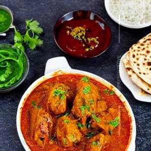 Tawa Chicken Seekh Butter Masala