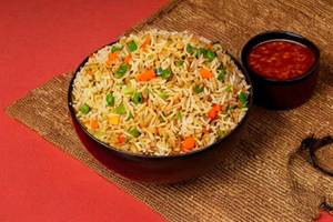 Veg Burnt Garlic Rice
