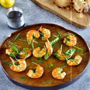 Prawns  In Lemon Sauce
