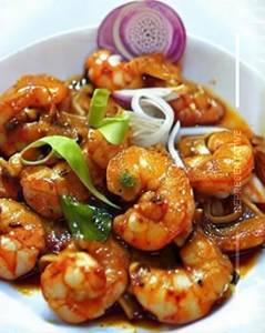 Prawns  In Hakka Style