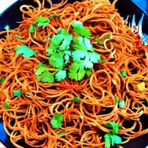 Tandoori noodles manchurian cheese frankey