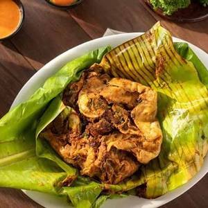 Mushroom Banana Leaf Parotta