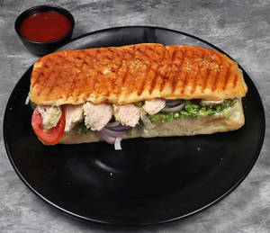 Classic American Chicken Cubano Sandwich