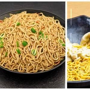 Noodles mayo franky