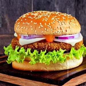 Grilled Cottage Cheese Burger