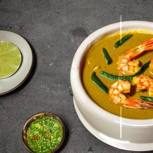 Prawns Yellow Thai Curry