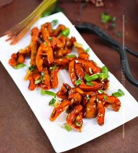 Chilli Mushroom Dry