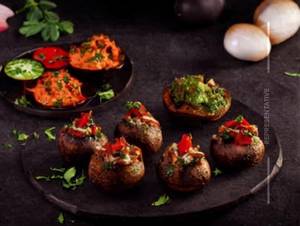 Tandoori Stuffed Mushroom