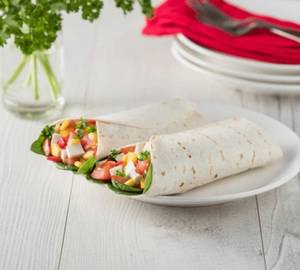 Cheese Corn Salsa Wrap