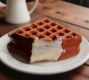 Triple Chocolate Waffle