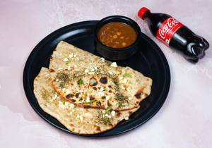 1 Nutri Kulcha with Chana [Serves 1]