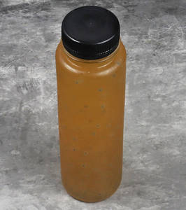 Lemon Ice Tea With Basil Seeds