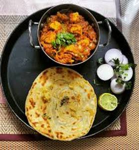 Kadhai Paneer Thali