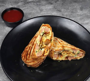 Sausage Egg Creole Burrito
