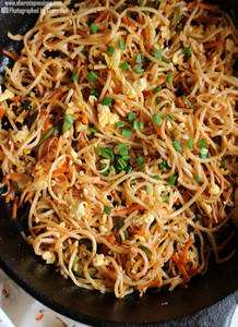 Schezwan Egg Noodles