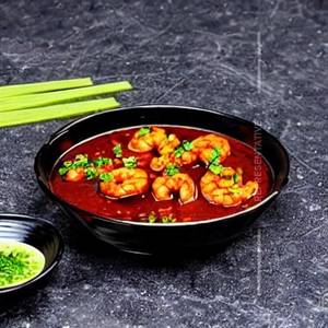 Prawns  In Manchurian Style