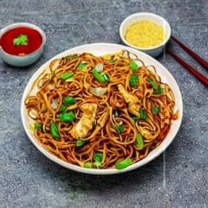 Chicken Crispy Garlic Noodles