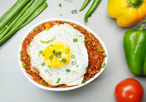 Egg Manchow Fried Rice
