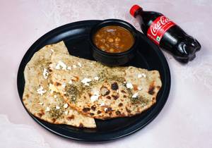 1 Paneer Kulcha with Chana