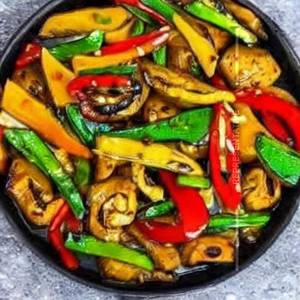 Stir Fry Exotic Veg in Oyster Sauce