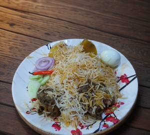 Mutton Egg Biryani Full