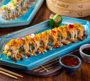 Asparagus Tempura Sushi Roll (8 Pcs)