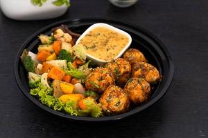 Chicken Meatball Salad Power Pack