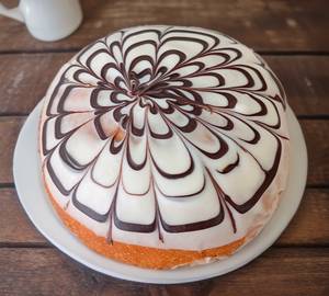 Choco filled doughnut