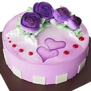 Blueberry Fresh Cream Cake