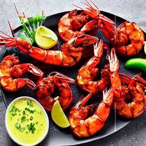 Jumbo Prawns In Chilli Oyster