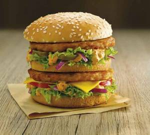 Maharaja Double Patty Cheese Burger