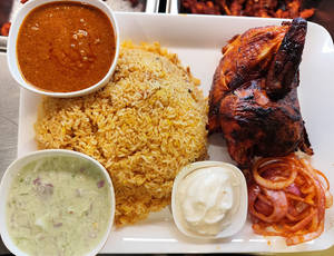 Biryani Rice With Grill Chicken
