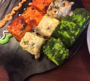 Tandoor Paneer Tikka Platter 