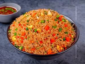 Veg sezwan fried rice
