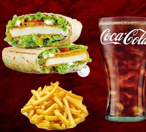 Grilled Chicken Wrap + F Fries + Drink