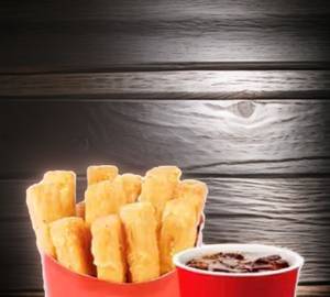 Chicken Fries R + Soft Drink