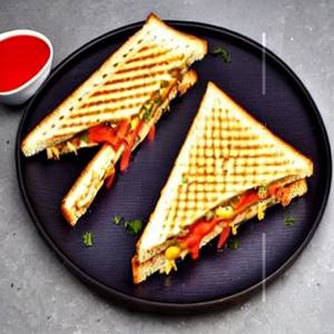 Veg Cheese Grilled Sandwich