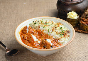 Butter Chicken Rice Bowl