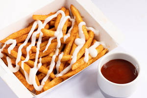 Cheesy Masala Fries